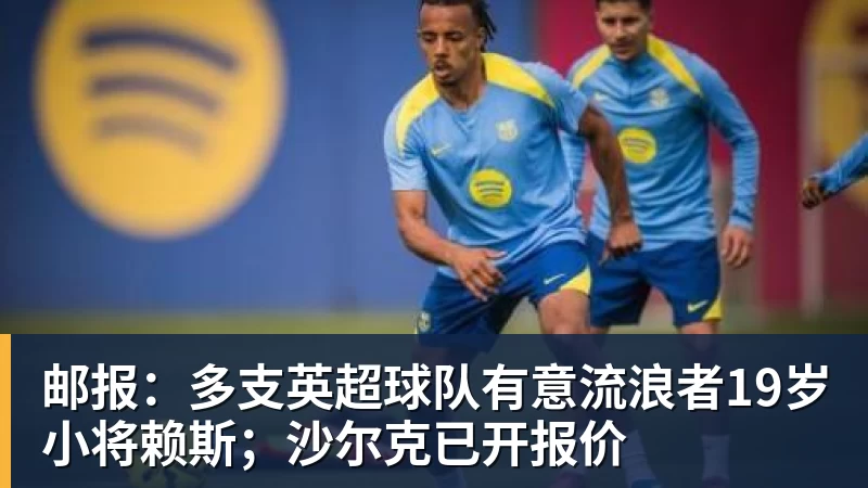 世界杯官网邮报：多支英超球队有意流浪者19岁小将赖斯；沙尔克已开报价